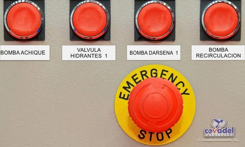 grabado para placas metálicas